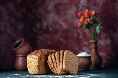 Corn bread and kyekyo maize flour