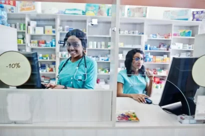 Using technology at the pharmacy